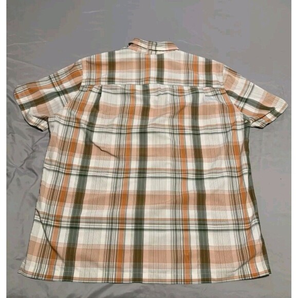 Eddie Bauer 2XL XXL Classic Fit Short Sleeve Vented Outdoor Shirt Fishing - Picture 4 of 16